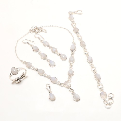 Natural rainbow moonstone - natural,
